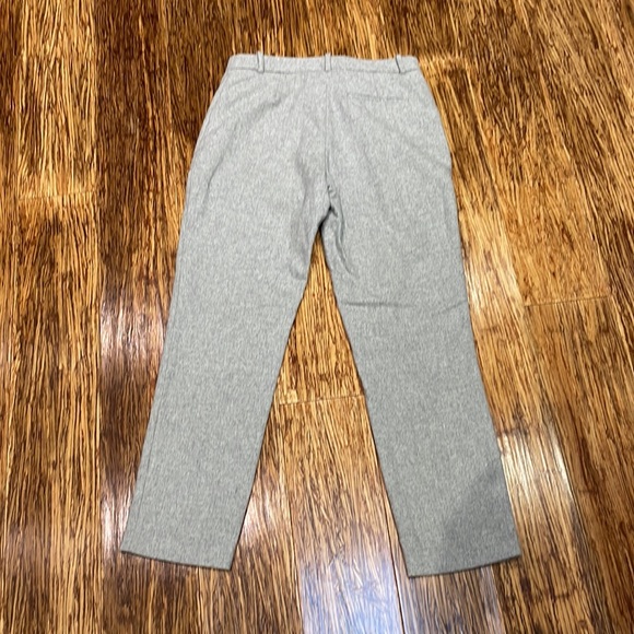 Wilfred gray cashmere wool cropped zipper pocket tapered ankle pants size 0 - Picture 10 of 11